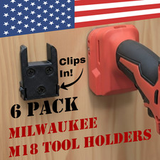 Milwaukee M18 Tool Holders (Mounts) / 6 Pack ...