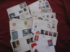 1980s PRC CHINA lot of 59 FDC w/Special Cancels First Day Covers