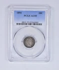 1894 Barber Dime AU55 PCGS Beautiful Tone *8030