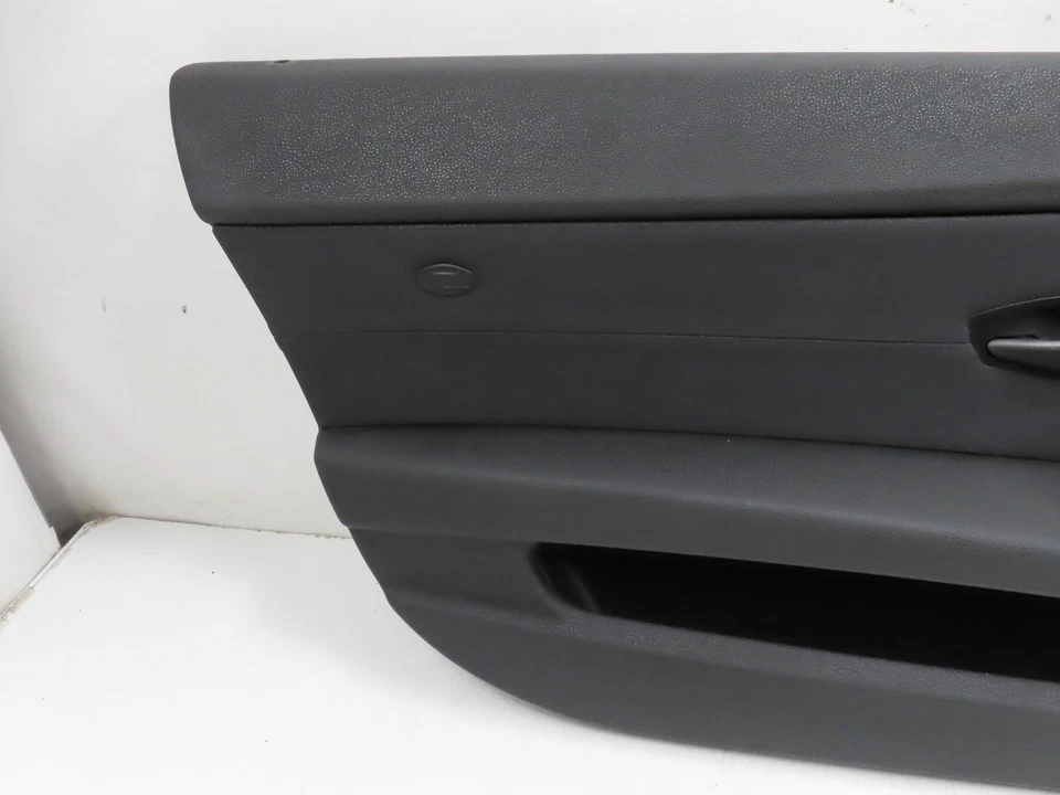 03 BMW Z4 E85 #1312 Panel de puerta, conductor izquierdo Sensatec negro Foto 4 de 4