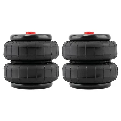 Retourné 2X Universal 2500 lbs Air Suspension spring bags 1/2 npt for trucks - Photo 1/4