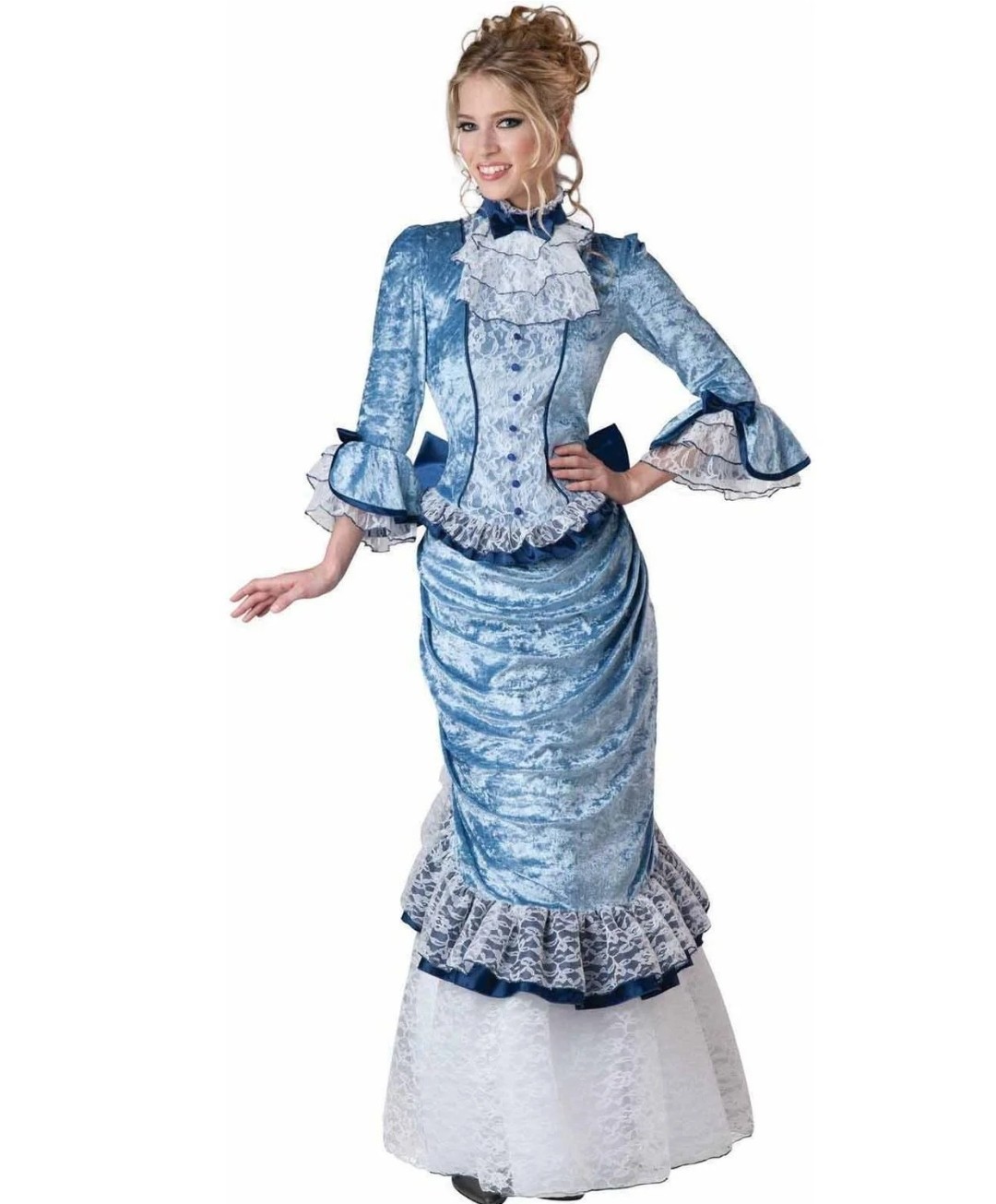 Adult Victorian Lady Costume - Theatrical Size S