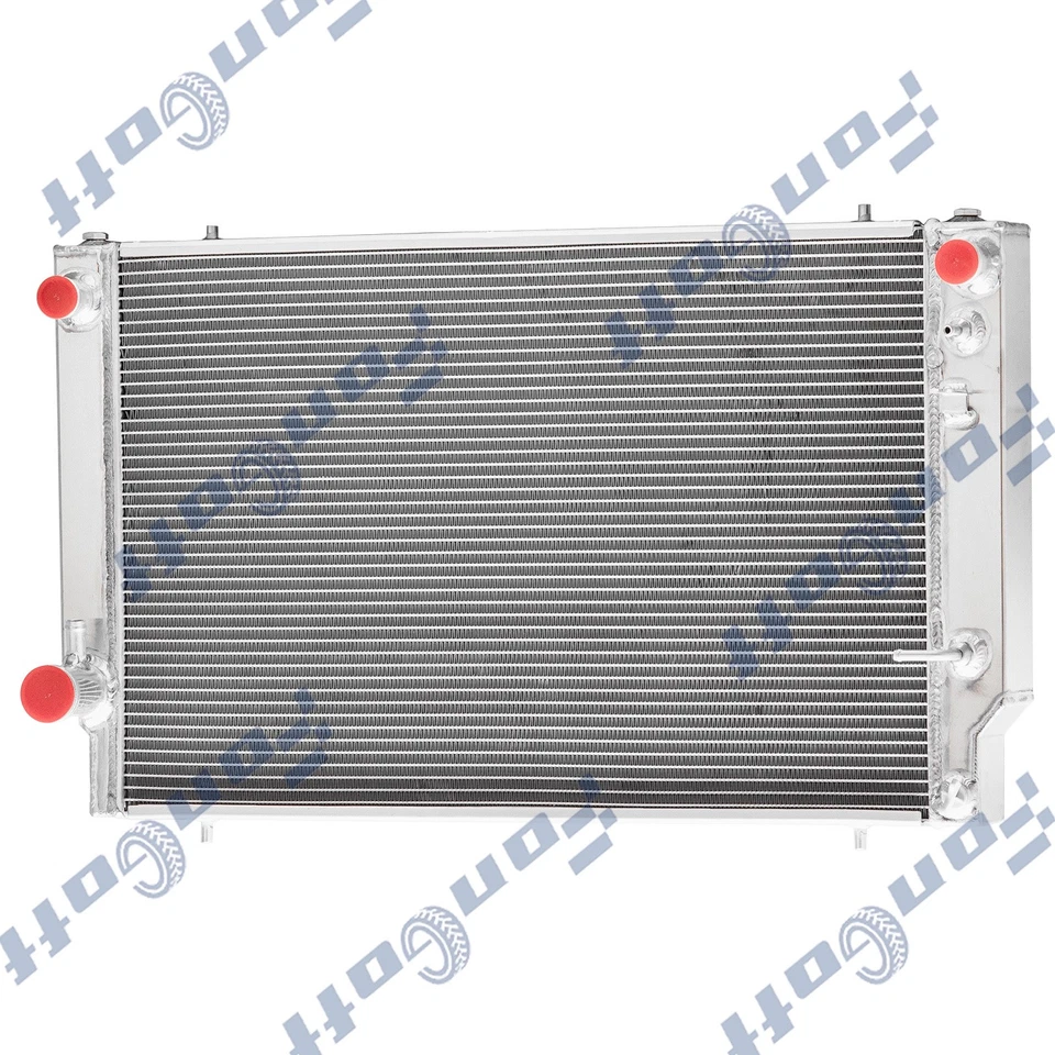 4 Row Aluminum Radiator For 1976-1996 Jaguar XJS XJ12 5.3L 6.0L V12 AT - Image 2 of 4