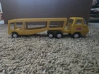 Vintage Tonka Truck # 635 Mini Tiny Tonka Car Carrier  c. 1970 Pressed Steel  VG