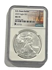 2020 Eagle S$1 MS70 US State Series Arizona (State #11)