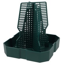 Feeding Dish for Reptiles Water Feeder Bearded Dragon Bug Bowl Plastic