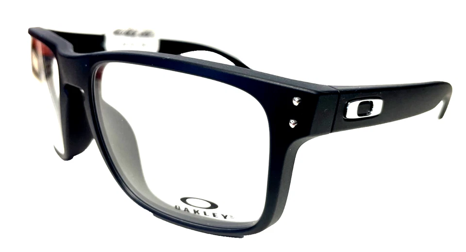 Gafas Oakley Holbrook OX8156-0156 negras transparentes 56/18/137 mm con estuche Foto 2 de 4
