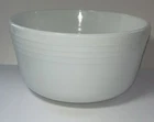New ListingVintage Ribbed Pyrex White Milk Glass Mixing Bowl 8 1/2”