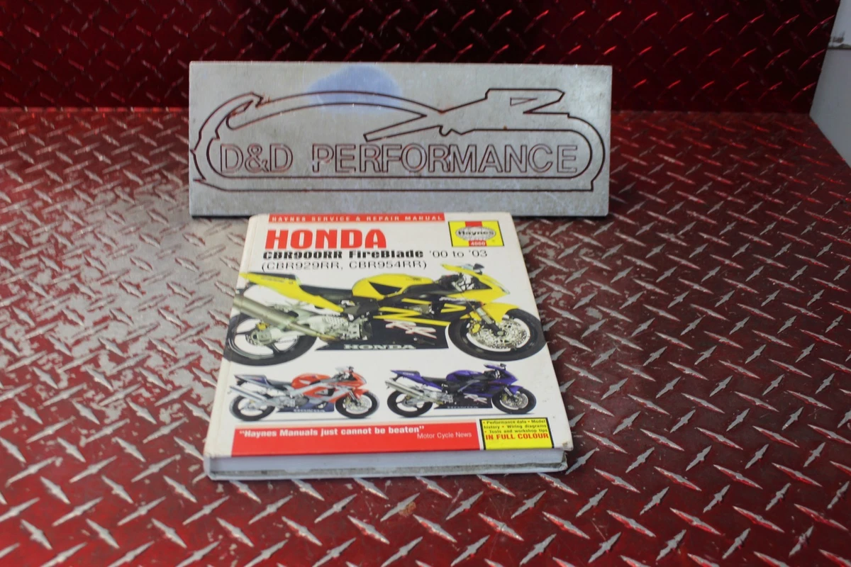 CBR900RR Motorcycle Service & Repair Manuals for sale | eBay