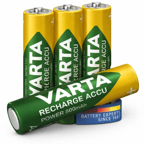 4x Rechargeable VARTA RECHARGE Micro ACCU Power AAA 800mAh Battery HR03