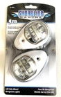 MARINE BOAT RED GREEN PORT STARBOARD SIDE MOUNT LED NAVIGATION LIGHTS SL76624