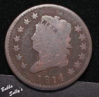 Photo of a 1814-P Large Cent from an eBay listing that sold on Jul 3, 2026