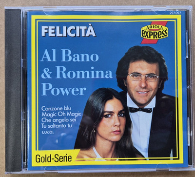 Al Bano & Romina Power Felicita CD Ariola Express Gold-Serie Italo Pop Album