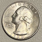 1960-D Washington Quarter 90% Silver Denver