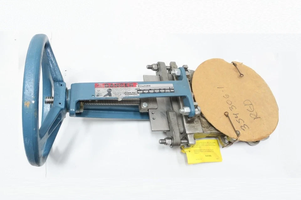 Dezurik 962815R001 Manual Stainless Flanged Knife Gate Valve 6in 150 - Image 3 of 4