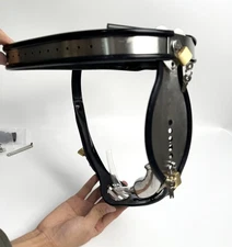 Stainless Steel Male Invisible Chastity Device Cage Lock  Adjustable Underwear