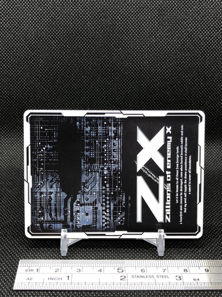 一筆蛇 Working hard on writing Z/X Zillions of enemy X TCG card C