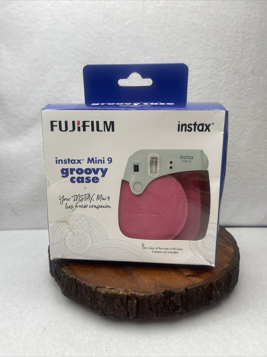 NEW PINK Fujifilm Instax Mini Camera Cover Case with Shoulder Strap and  Pocket