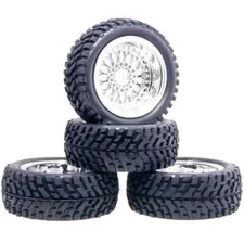 RC Wheel & Rally Rubber Tires Offset: 3mm/6mm/9mm For HSP 1:10 On-Road Rally Car
