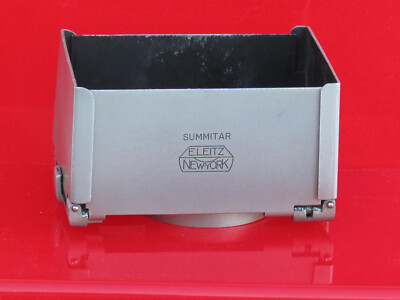 Leica SOOPD silver Summitar lens hood, E. Leitz New York,  US SELLER ''LQQK''