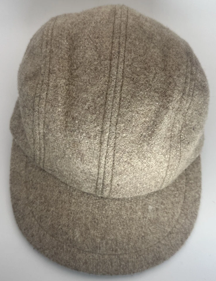 Gorra de 4 paneles de lana J Crew vintage talla mediana Union hecha en EE. UU. Foto 4 de 4