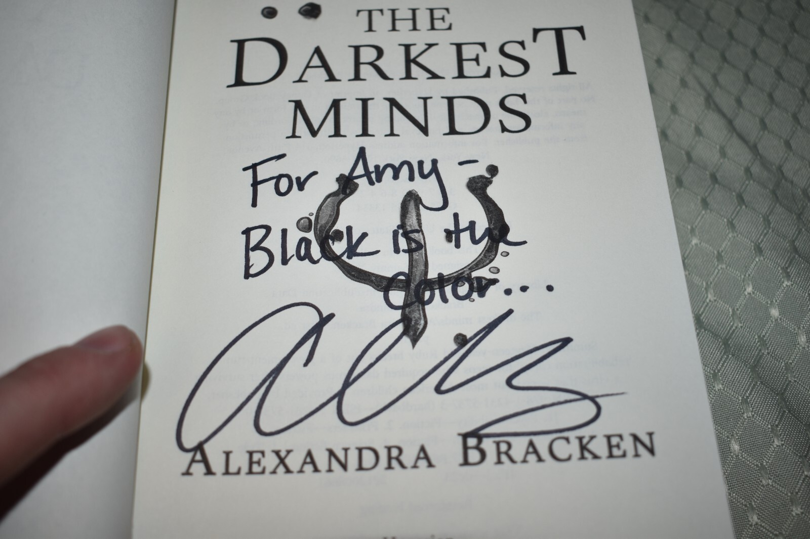 The Darkest Minds by Alexandra Bracken (1st Edition/2nd Printing