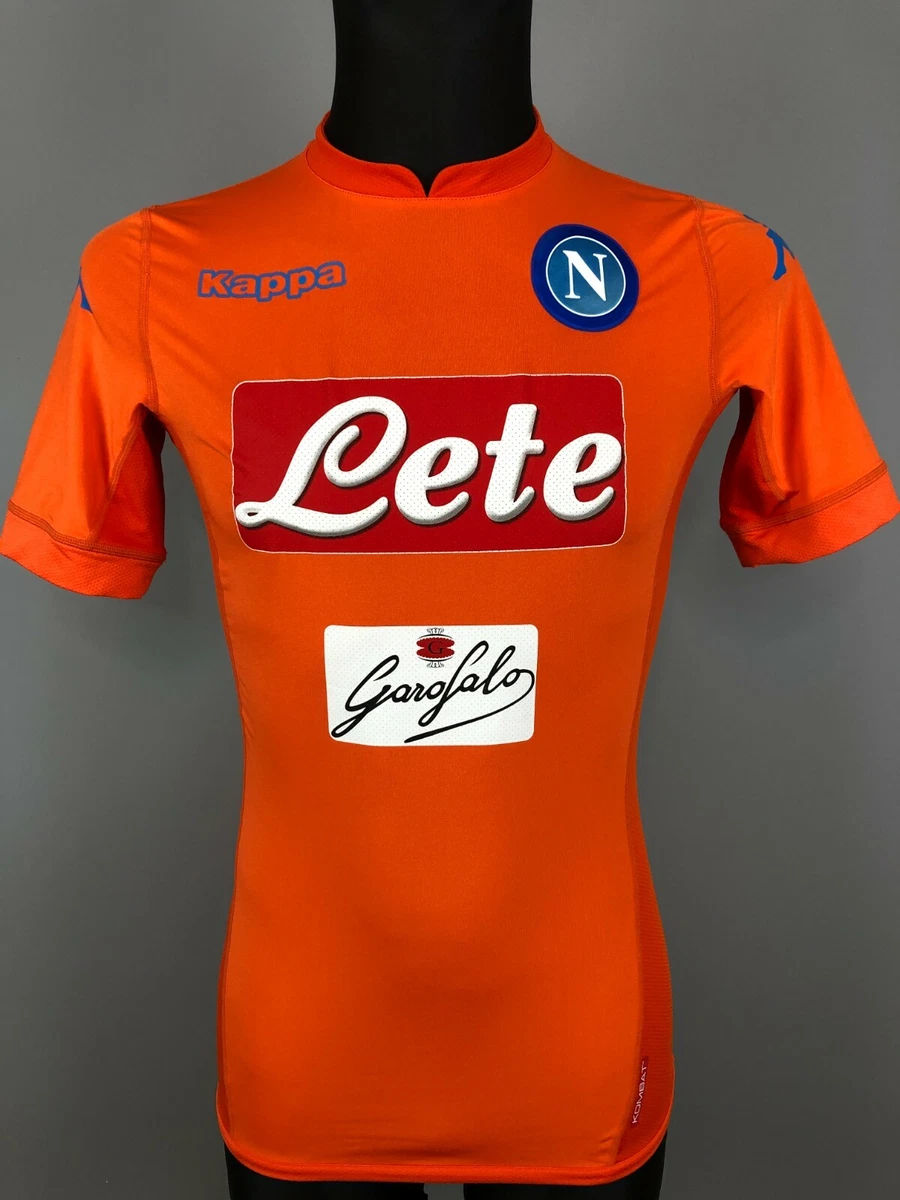 rækkevidde længes efter lastbil NAPOLI 2017 2018 AWAY SHIRT MATCH ISSUE FOOTBALL SOCCER JERSEY KAPPA SIZE S  | eBay