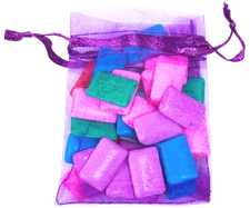 Purple Drawstring Organza Gift Bags Wedding Party Favor Jewelry Pouch 20/50/100