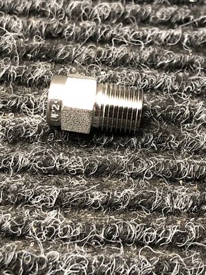 Raccordo per tubo Swagelok, tappo da 1/8 in, acciaio inossidabile Raccordo per tubo Swagelok, tappo da 1/8 in, acciaio inossidabile