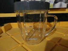 Nutribullet Handeled Short Cup with Comfort Lip Ring New