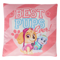 Paw Patrol Kissen Kuschelkissen Dekokissen 35X35Cm Rosa Skye Everest