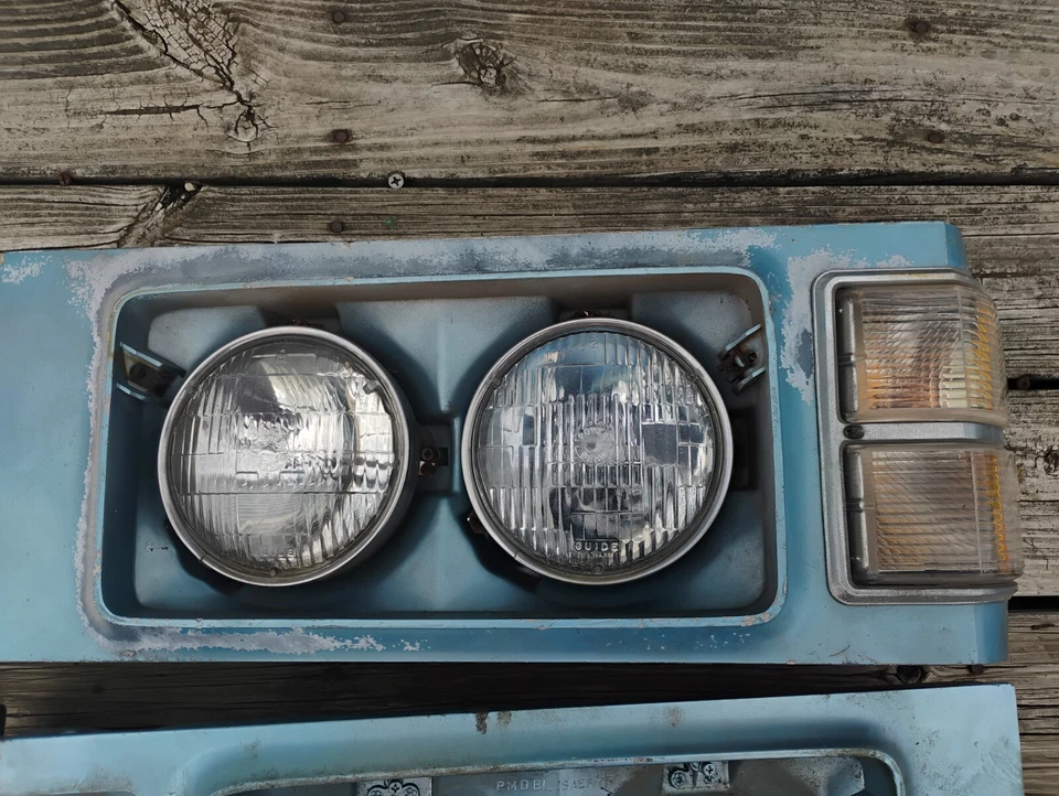 Pontiac Catalina Safari Wagon 1976 panel de montaje frontal conjunto izquierdo/derecho OEM Foto 2 de 4