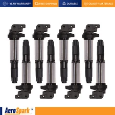 Set of 8 Ignition Coil for BMW F10 E60 E63 E65 E71 E72 X5 X6 M5 M6 12131712219