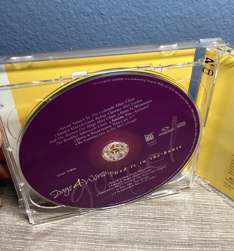 SONGS 4 WORSHIP: GOD IS IN THE HOUSE (2003) 2x DOUBLE GOSPEL Foto 3 de 4