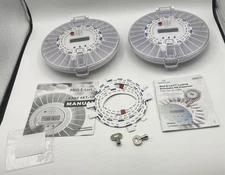 (2) Med-E-Lert Automatic Pill Dispenser Timer Alarm Locking Medicine Organizer