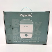 Papablic Baby Bottle Sterilizer And Dryer Pro - White (Extra Large Capacity)