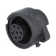 Scanreco Buchse weiblich rund mit Kontakten