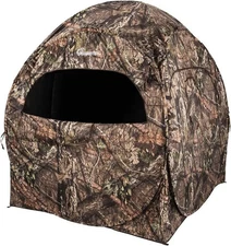 Lightweight Durable Hunting Spring Steel Ground Blind W/ Backpack Carrying Case