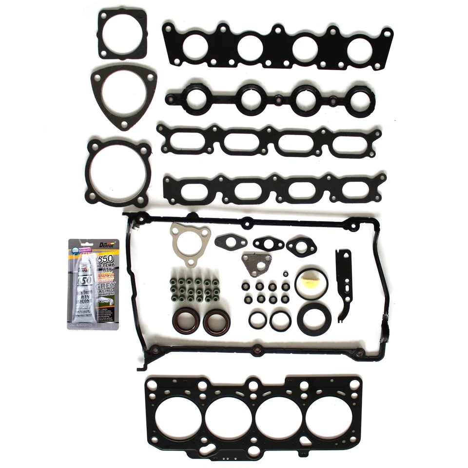 Conjunto de junta de cabeça para 1997 1998 1999 2000 Audi A4 Quattro 1.8L DOHC Eng AEB - Imagem 4 de 4
