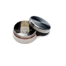 Titanium Waterproof Pill Case EDC Urgency Capsule Case Pocket Metal Box Campi...