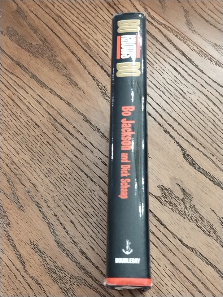 Bo Knows Bo: Bo Jackson Autobiography Facsimile Signed 1990 HC w/ DJ 1st Edition - Image 3 of 4