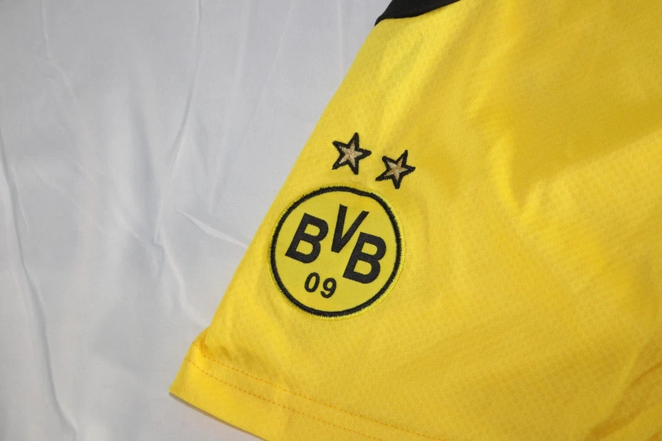 Pantalones Cortos de Fútbol PUMA Borussia Dortmund BVB 09 Amarillo Negro Juvenil XL Unisex Foto 3 de 4