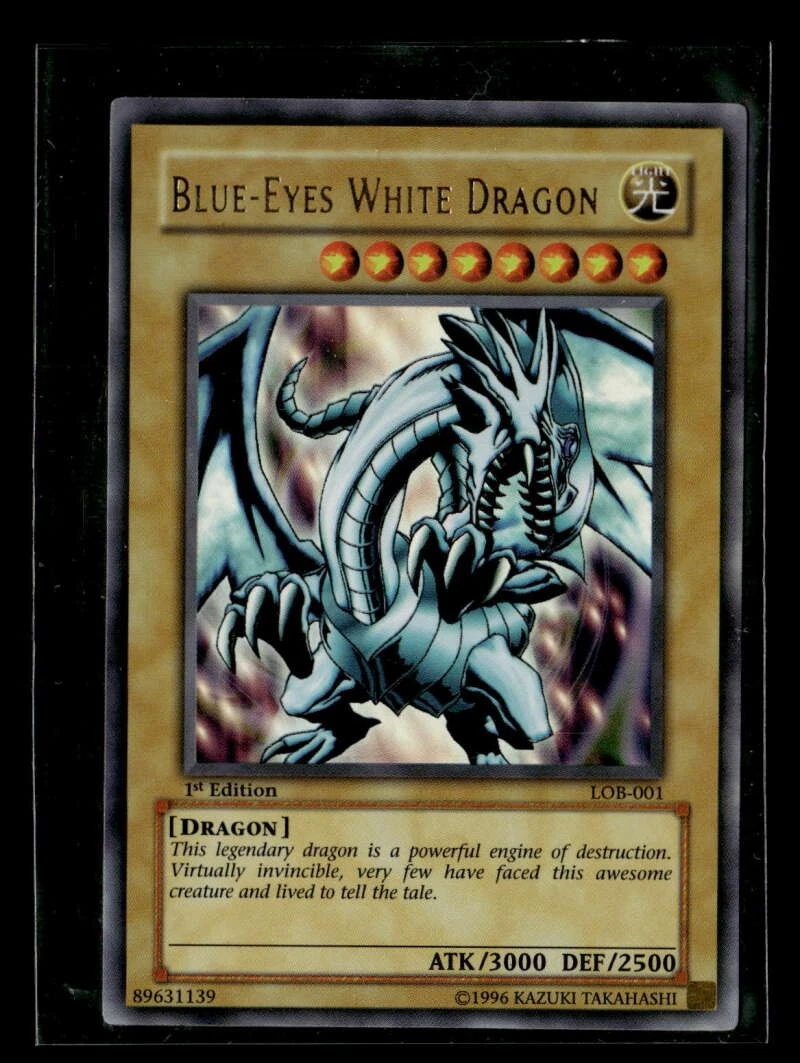 Blue Eyes White Dragon Lob 1st Edition for sale - eBay