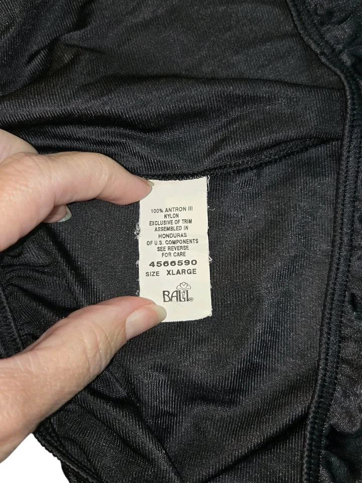 Chinelo curto Bali Studio preto XLarge preto 18” anos 80 - Imagem 4 de 4