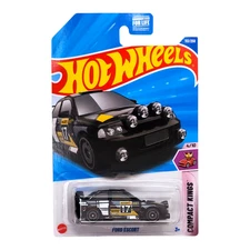 HOT WHEELS Ford Escort Rally Black HW Compact Kings Mainline JBB17 2025