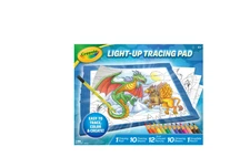 Crayola Light-Up Tracing Pad, Blue, Colored Pencils, Holiday Gift for Kids