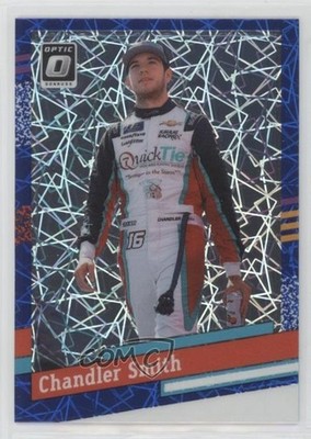 2024 Donruss NASCAR Retro 1991 Optic Blue Velocity Prizm Chandler Smith #141 h1f