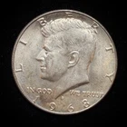 40% Silver 1968 Kennedy Half Dollar - 06-63