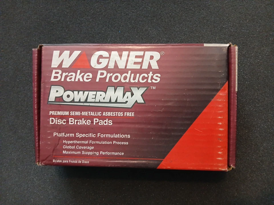 Pastillas de freno delanteras NOS Wagner Powermax - MX221 - 1983-1990 Dodge/Plymouth Foto 3 de 4