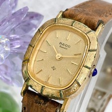 Rado Ladies Gold Dial Quartz Wristwatch Japan...